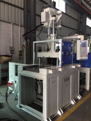 ISO9001 Máy đúc phun LSR 55T Máy đúc phun cao su silicone lỏng