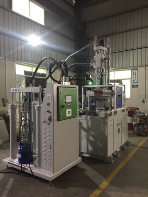 Máy đúc phun 85T LSR Máy đúc phun Shuttle slide đôi 21,6KW