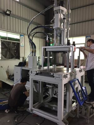 Máy đúc phun 85T LSR Máy đúc phun Shuttle slide đôi 21,6KW