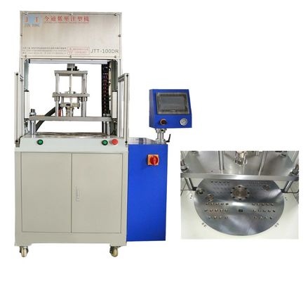 Máy đúc phun keo nóng áp suất thấp 8mm Chuyên đường vít JTT-100 DR Cho PCB