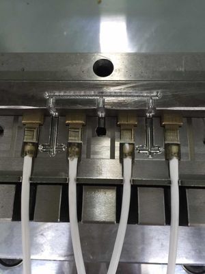 200mm Khoảng cách giữa các thanh dây đeo áp suất thấp Máy đúc phun nhựa JTT-100