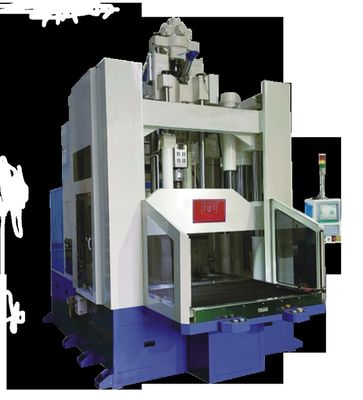 Máy đúc phun bảng làm việc thấp 350T thẳng đứng với bàn trượt đơn JTTD-3500D