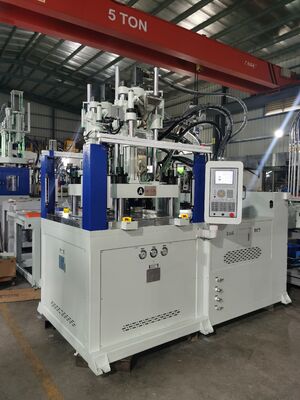 TR Glasses Spectacle Frame Two Color Vertical Injection Molding Machine 170T with PLC Pump Motor & Bearing for PA Processing