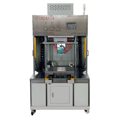 Low Pressure Electric Vertical Hot Melt Adhesive Injection Molding Machine with Pump Motor Engine Single Slide Table JTT-300D