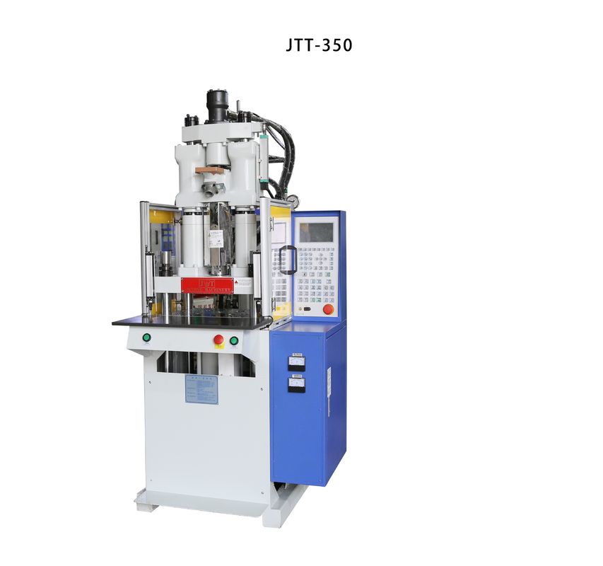 Máy đúc phun dọc nhựa nhỏ 380V cho dây cắm điện JTT-350