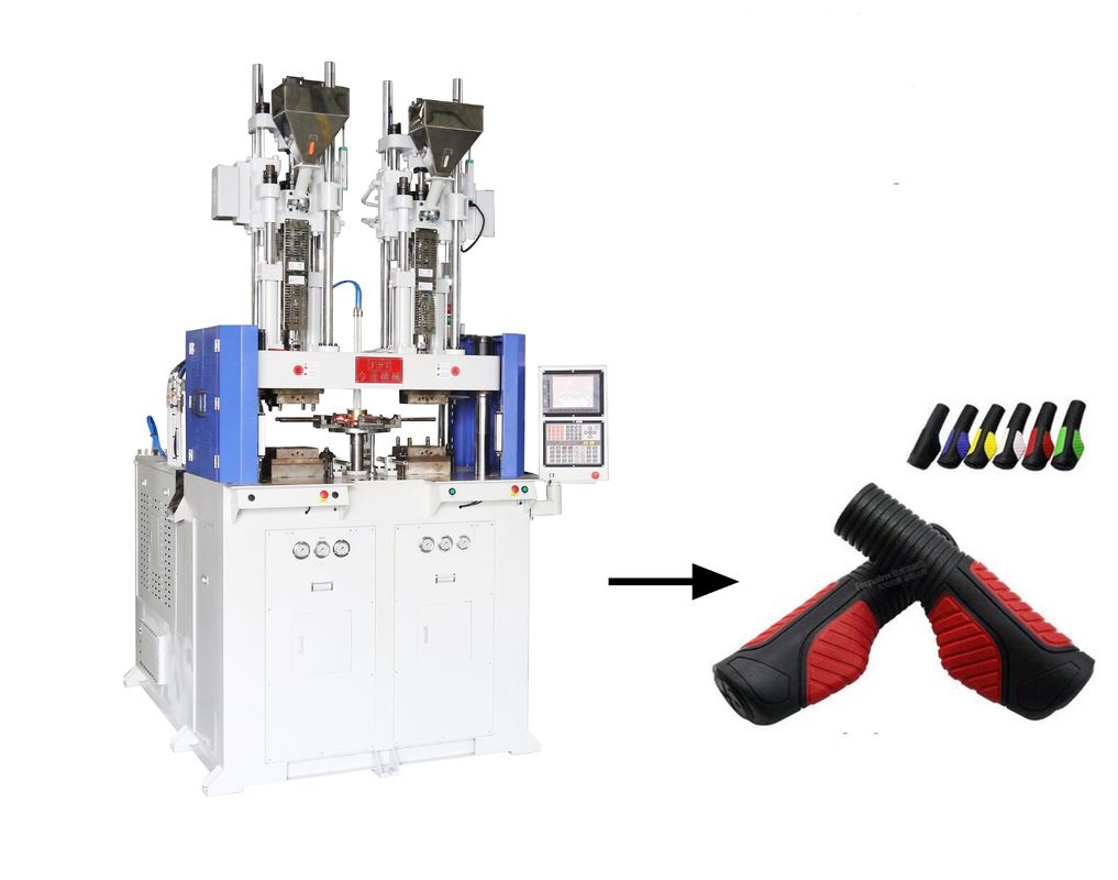 Trung tâm tháp hai màu nhựa máy đúc phun tay cầm JTT-1100